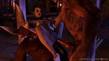 play Redvoidcgiによる不死のスリル（モンスターコックによる吸血鬼の結び目とダブルクリームパイ）